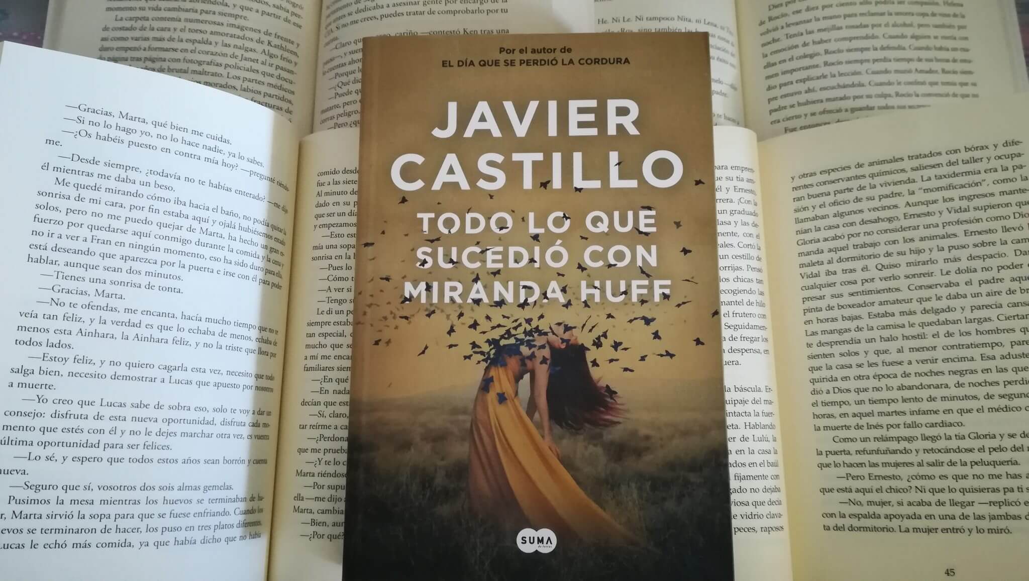 Todo lo que sucedió con Miranda Huff – Javier Castillo
